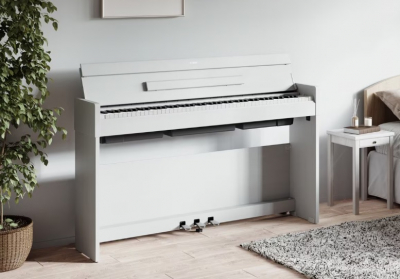 Yamaha YDP-S35 Arius - White i gruppen Klaviatur / Digitalpiano hos Musikanten i Ume AB (1-NYDPS35WH)