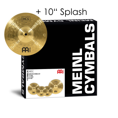 Meinl HCS 141620+10 Cymbalpaket i gruppen Slagverk / Cymbaler / Cymbaler hos Musikanten i Ume AB (10-730023533149)