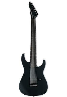 ESP LTD M-7HT Baritone Black Metal - Black Satin i gruppen Strnginstrument / Gitarr / Elgitarr hos Musikanten i Ume AB (10005380)