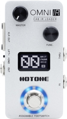 Hotone Omni IR Cab Simulator i gruppen Strnginstrument / Effekter / Effektpedaler gitarr hos Musikanten i Ume AB (114027)