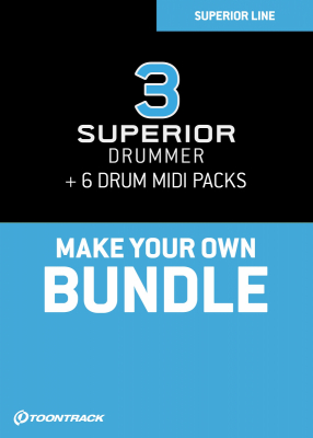 Toontrack Superior Drummer 3 MIDI Edition - Download i gruppen Live & Studio / Studio / Mjukvara hos Musikanten i Ume AB (2-213426)