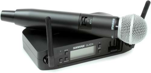 Shure GLXD24E/SM58 Trdlst - begagnad i gruppen Live & Studio / Mikrofoner / Trdlsa System hos Musikanten i Ume AB (2-828448)