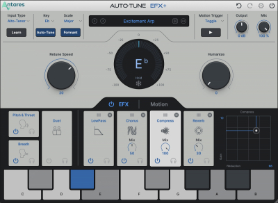 Antares Auto-Tune EFX+10 - Download i gruppen Live & Studio / Studio / Mjukvara hos Musikanten i Ume AB (3-JS713VST)