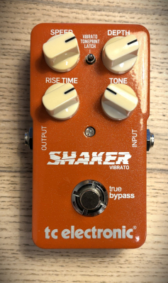 TC Electronic Shaker Vibrato - begagnad i gruppen Strnginstrument / Effekter / Effektpedaler gitarr hos Musikanten i Ume AB (3-TCTPSV)