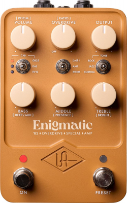 Universal Audio Enigmatic 82 i gruppen Strnginstrument / Effekter / Effektpedaler gitarr hos Musikanten i Ume AB (3-UAGENIGMATIC82)