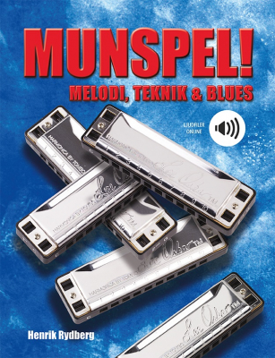 Munspel Melodi, Teknik & Blues m. CD i gruppen Stråk, blås & not / Noter / Munspel hos Musikanten i Umeå AB (30-9185041971)