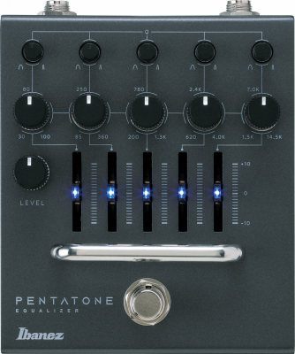 Ibanez PTEQ Pentatone 5-band Parametric Equalizer i gruppen Strnginstrument / Effekter / Effektpedaler bas hos Musikanten i Ume AB (311093052610)