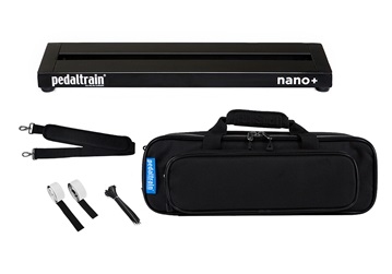 Pedaltrain NANO+ Pedalbord [soft case] i gruppen Strnginstrument / Effekter / Pedalbord hos Musikanten i Ume AB (36483)