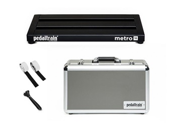 Pedaltrain METRO 16 Pedalboard [hard case] i gruppen Strnginstrument / Effekter / Pedalbord hos Musikanten i Ume AB (36485)