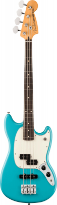 Fender Player II Mustang Bass - Aquatone Blue i gruppen Strnginstrument / Bas hos Musikanten i Ume AB (5-0140490518)