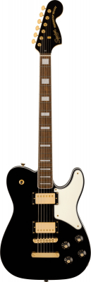 Squier Paranormal Troublemaker Telecaster Deluxe - Black i gruppen Strnginstrument / Gitarr / Elgitarr hos Musikanten i Ume AB (5-0377026506)