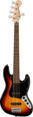 Squier Affinity Jazz Bass V 5-strngad - 3-Color Sunburst i gruppen Strnginstrument / Bas hos Musikanten i Ume AB (5-0378651500)