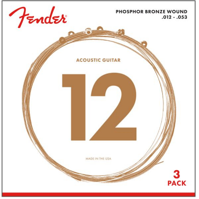 Fender 60L Light 12-53 [3-pack]