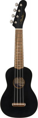 Fender Venice Soprano Ukulele - Black