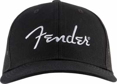 Fender Silver Logo Keps i gruppen Strnginstrument / Tillbehr / Merchandise hos Musikanten i Ume AB (5-9122421100)