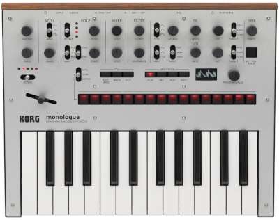 Korg Monologue Synthesizer - Silver