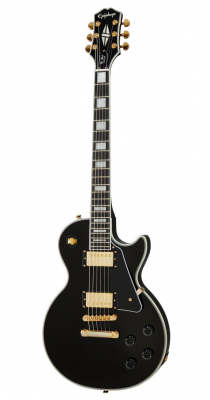 Epiphone Inspired by Gibson Les Paul Custom - Ebony i gruppen Strnginstrument / Gitarr / Elgitarr hos Musikanten i Ume AB (604598)