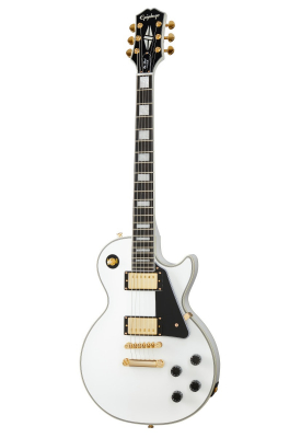 Les Paul Custom i snygg vit finish