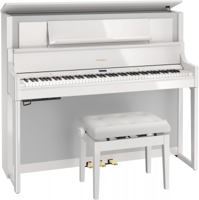 Roland LX708 Digitalpiano - Polished White