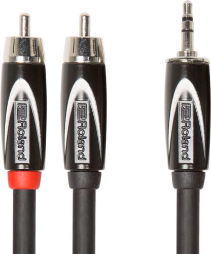 Roland Y-kabel 3.5mm-RCA - 1.5m