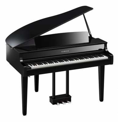 Yamaha CLP-865GP Digital Flygel - Svart Polerad i gruppen Klaviatur / Digitalpiano hos Musikanten i Ume AB (CLP865GP)