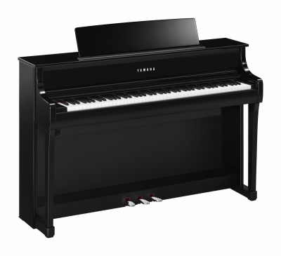 Yamaha CLP-875 - Svart Polerat i gruppen Klaviatur / Digitalpiano hos Musikanten i Ume AB (CLP875PE)