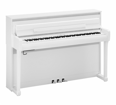 Yamaha CLP-885 - Vitt Polerat i gruppen Klaviatur / Digitalpiano hos Musikanten i Ume AB (CLP885PWH)