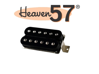 Bild p mikrofonen med Heaven 57 Logo