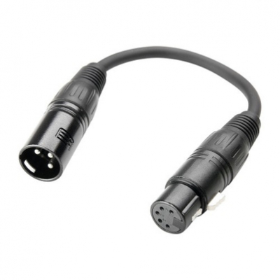 Adam Hall DMX Adapter Hona 5-pin till Hane 3-pin i gruppen Live & Studio / Kabel / DMX Kabel hos Musikanten i Ume AB (K3DHM0020)