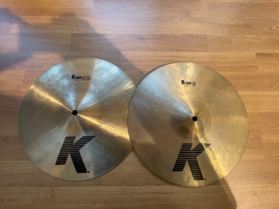 Zildjian K 13 Hi-Hat - Begagnad i gruppen Fynd & begagnat / Fynd & begagnat hos Musikanten i Ume AB (M900333)