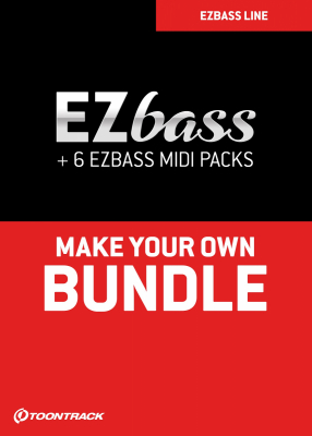 Toontrack EZbass MIDI Edition - Download i gruppen Live & Studio / Studio / Mjukvara hos Musikanten i Ume AB (TT087)