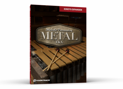 Toontrack Melodic Percussion Metal EKX - Download i gruppen Live & Studio / Studio / Mjukvara hos Musikanten i Ume AB (TT655)