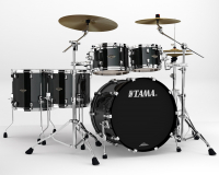 Tama WBS52RZS-PBK Starclassic Walnut/Birch Shellpack - Piano Black