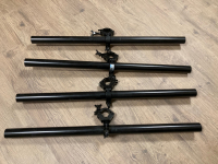 Hof Fixed 90° clamp - SC 500 kg - med 1m rårör