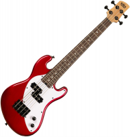 Kala U-Bass Solid Body - Metallic Red