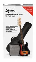 Squier Affinity Precision Bass PJ Pack - 3-Color Sunburst