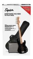 Squier Affinity Precision Bass PJ Pack - Black