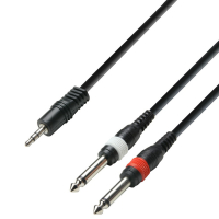 Adam Hall Y-kabel 3.5mm-Tele - 3m