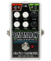 Electro Harmonix Nano Battalion Bass Preamp & Overdrive