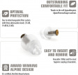 Alpine MusicSafe PRO Earplugs - Transparent Alpine MusicSafe PRO Earplugs - Transparent
